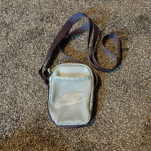 Nike Handbags - Pale blue Nike nylon crossbody